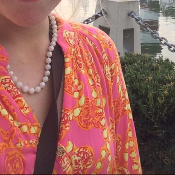 Lilly Pulitzer pink & gold top! ✨🌴 - Picture 8 of 8